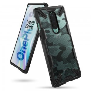 Ringke Fusion X tok OnePlus 8 terepmintás fekete (FXOP0011)