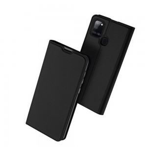 Samsung Galaxy A21S Dux Ducis Skin Pro fliptok fekete