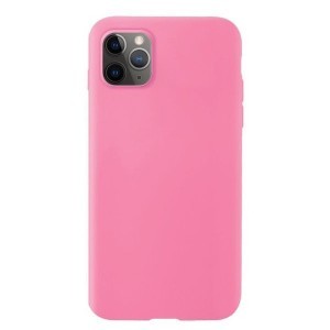 Flexibilis szilikon tok Huawei P40 Lite E Hot Pink