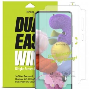 Ringke Dual Easy 2x kijelzővédő PET fólia Samsung A51 (DWSG0001)