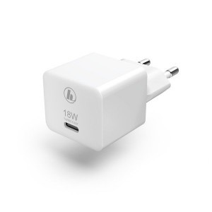 Hama Qualcomm® Quick Charge ™ hálózati töltő USB-C aljzattal PD 18W fehér