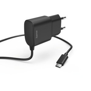 Hama Hálózati töltő Micro-USB kábellel 230V 2.4A fekete