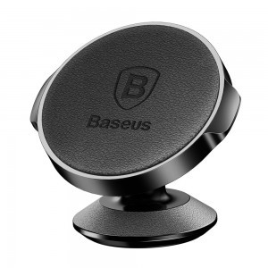 Baseus Small Ears műszerfalra erősíthető mágneses autós telefontartó fekete (SUER-F01)