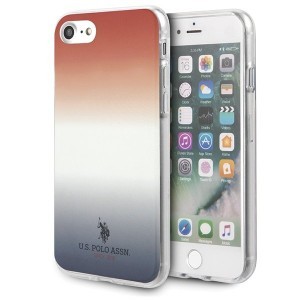 iPhone 7/8/SE 2020/SE 2022 U.S. POLO ASSN. Gradient Collection USHCI8TRDGRB tok kék/piros