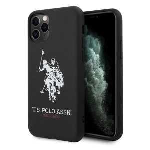 U.S. POLO ASSN. Silicone Collection USHCN58SLHRBK tok iPhone 11 Pro fekete