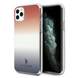 U.S. POLO ASSN. Gradient Collection USHCN58TRDGRB tok iPhone 11 Pro kék/piros
