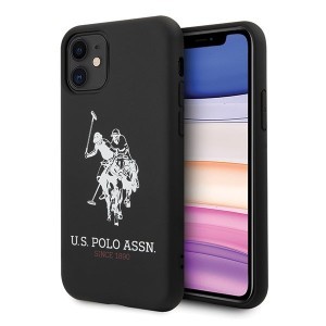 U.S. POLO ASSN. Silicone Collection USHCN61SLHRBK tok iPhone 11 fekete