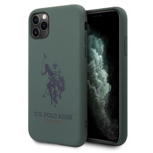 U.S. POLO ASSN. Silicone Collection USHCN65SLHRGN tok iPhone 11 Pro Max zöld