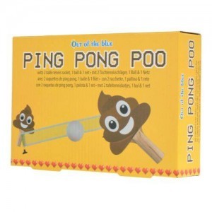 Ping Pong Poo ütő és labda