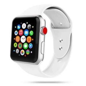 Apple Watch 3/4/5/6/7/SE (42/44/45 mm) Tech-Protect Iconband szíj fehér