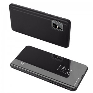 Clear View fliptok Samsung Galaxy A71 5G fekete