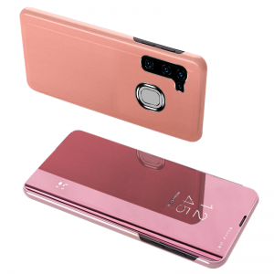 Clear View fliptok Samsung Galaxy A21S pink