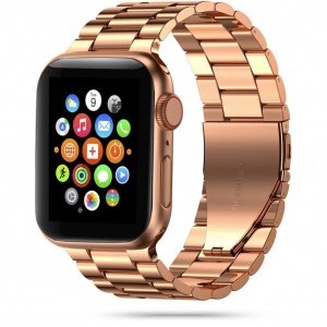 TECH-PROTECT STAINLESS APPLE WATCH 1/2/3/4/5/6 (42/44MM) RÓZSA ARANY