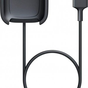 Tactical USB okosóra töltő dokkoló Fibit Versa 2 fekete