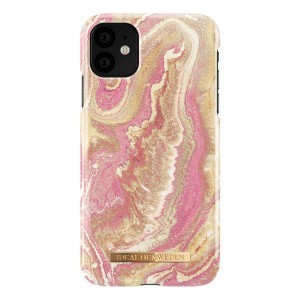 iDeal Of Sweden tok iPhone 11 Golden Blush Marble