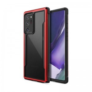 X-Doria Raptic Shield Samsung Galaxy Note 20 Ultra alumínium tok, piros