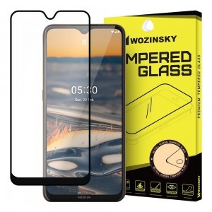 Wozinsky Full Glue 9H Super Tough kijelzővédő üvegfólia Nokia 5.3 fekete