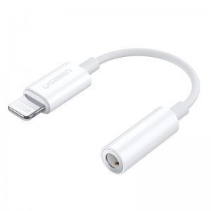 Ugreen MFI Lightning - 3.5mm jack audio adapter fehér (US212 30759)