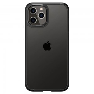 iPhone 12 Pro Max Spigen Ultra Hybrid tok Matt fekete (ACS01619)