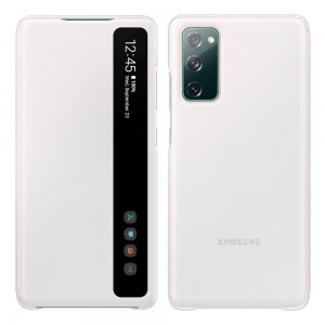 Samsung S20 FE 5G fehér (EF-ZG780CWEGEE) gyári fliptok intelligens kijelzővel 