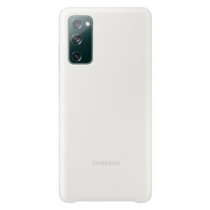 Samsung gyári szilikon tok Samsung S20 FE 5G fehér (EF-PG780TWEGEU)