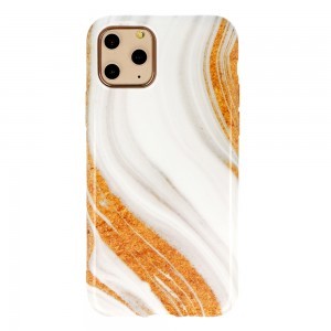 iPhone 12/12 Pro  Szilikon tok márvány mintával Design 1