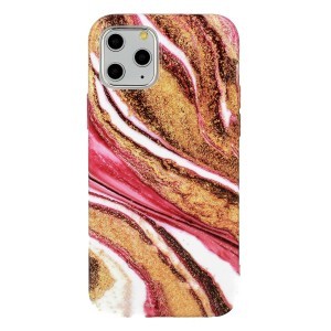iPhone 12/12 Pro Szilikon tok márvány mintával Design 8