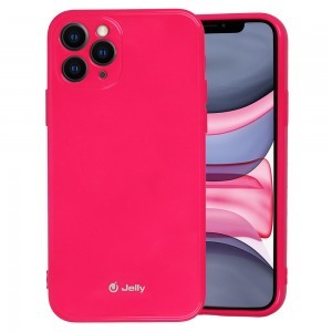Jelly szilikon tok iPhone 11 pink