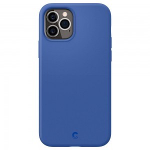 iPhone 12/ 12 Pro Spigen Cyrill szilikon tok kék (ACS01738)