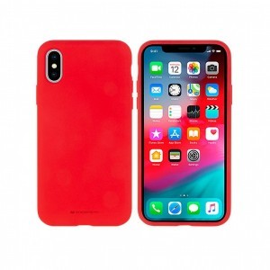 iPhone 12 Pro MAX Mercury szilikon tok piros