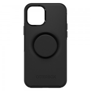 iPhone 12 / 12 Pro OtterBox Symmetry POP tok PopSockets fekete