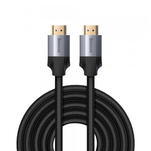 Baseus Enjoyment 4K HDMI - HDMI kábel 5m szürke (CAKSX-E0G)