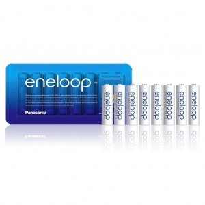 Panasonic Eneloop R6 / AA 1900mAh elem 8 db sliding packs
