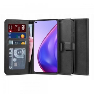 TECH-PROTECT Wallet 2 fliptok Xiaomi Mi 10T/ Mi 10T Pro fekete