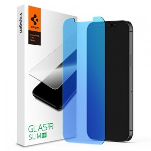 Spigen Glass.Tr Anti-Blue kijelzővédő üvegfólia iPhone 12 mini (AGL01536)