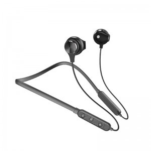 Dudao Necklace Vezeték nélküli bluetooth fülhallgató fekete (U5 Plus)