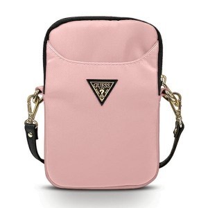 Guess Nylon Triangle 8'' tablet táska pink (GUPBNTMLLP)