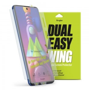 Samsung M51 2x kijelzővédő PET fólia Ringke Dual Easy (DWSG0015)