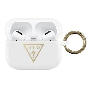 Guess Silicone Triangle GUACAPLSTLWH AirPods Pro tok fehér