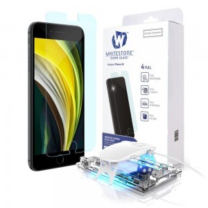 iPhone 7/8/SE 2020 /SE 2022 Whitestone 9H kijelzővédő üvegfólia UV lámpával 