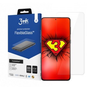 3MK FlexibleGlass kijelzővédő üvegfólia Samsung S21+ Plus