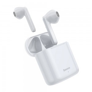 Baseus TWS Encok W09 Bluetooth 5.0 TWS vezeték nélküli fülhallgató fehér (NGW09-02)