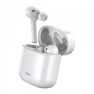 Baseus Encok TWS vezeték nélküli bluetooth fülhallgató W06 fehér (NGW06-02)
