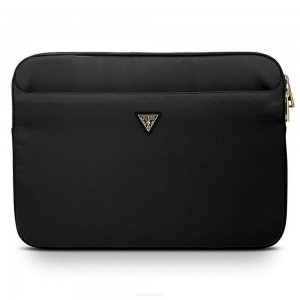 Guess GUCS13NTMLBK Nylon Triangle Sleeve 13'' laptop táska fekete színben