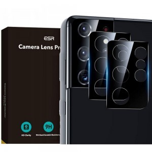 ESR 2x kameralencsevédő 9H üveg Samsung S21 Ultra
