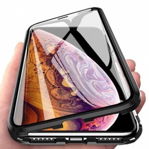 iPhone 11 Pro Max Wozinsky mágneses tok fekete/ áttetsző