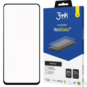 3MK Neoglass kijelzővédő üvegfólia iPhone 12 Pro MAX fekete