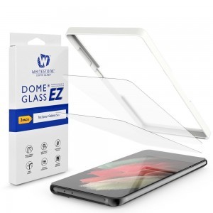 Samsung S21+ Plus x2 db Whitestone EZ Glass kijelzővédő üvegfólia