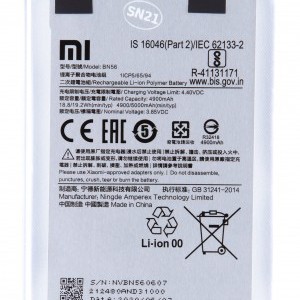 Xiaomi (Gyári) BN56 akkumulátor 5000mAh