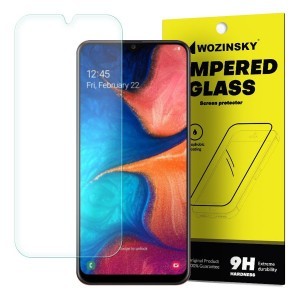 Samsung Galaxy A20e Wozinsky 9H kijelzővédő üvegfólia